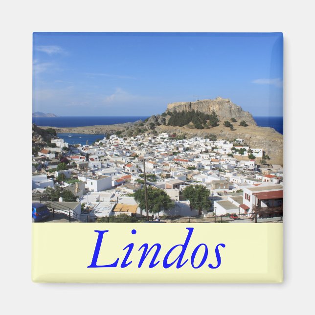 Lindos Magnet (Framsidan)