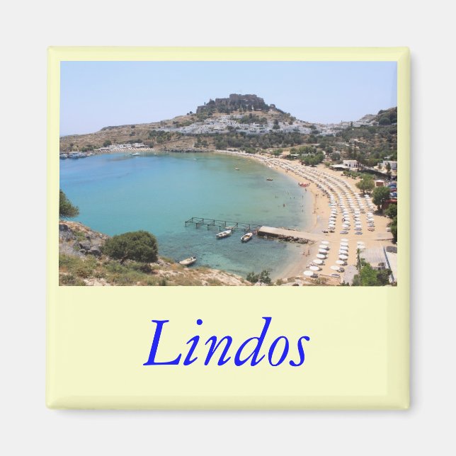 Lindos Magnet (Framsidan)