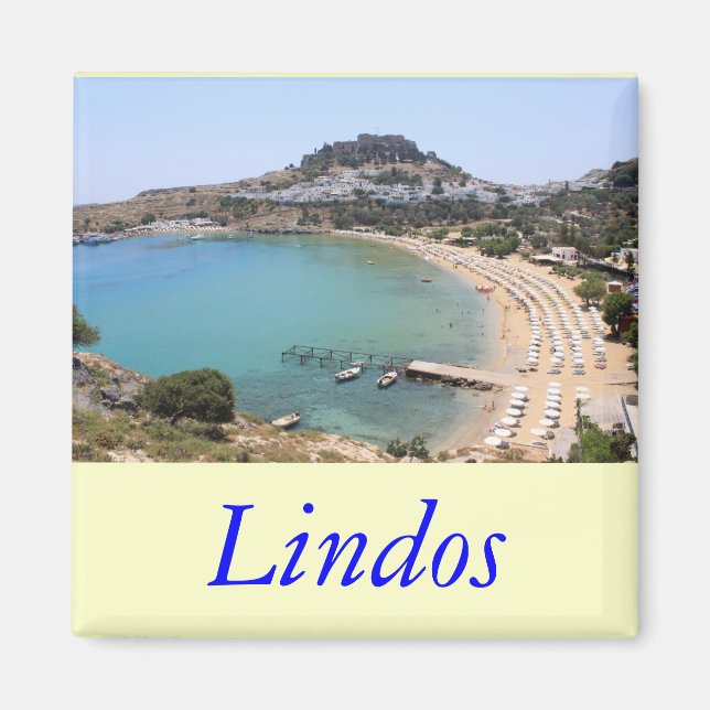 Lindos Magnet (Framsidan)