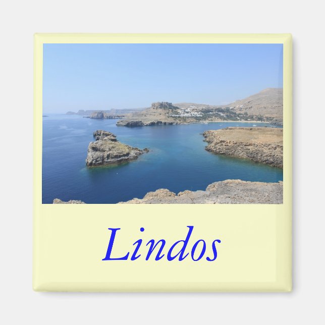 Lindos Magnet (Framsidan)