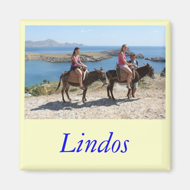 Lindos Magnet (Framsidan)
