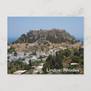 Lindos, Rhodos Vykort