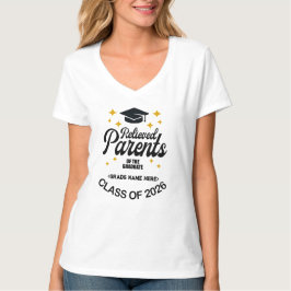 Lindra föräldrar till examen rolig examen 2026 t shirt