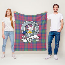 Lindsay Ancient Clan Badge Tartan Rutmönster