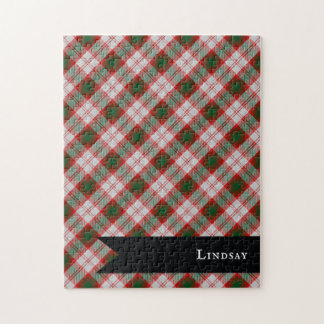 Lindsay Dress Klan Tartan Play Mönster Pussel