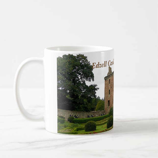 Lindsay Klans Edzell Castle Photo Kaffemugg (Vänster)