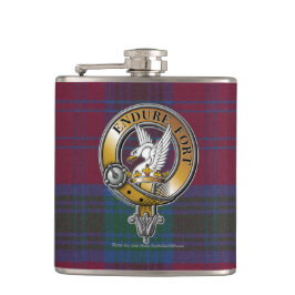 Lindsay Tartan & Badge Fickplunta