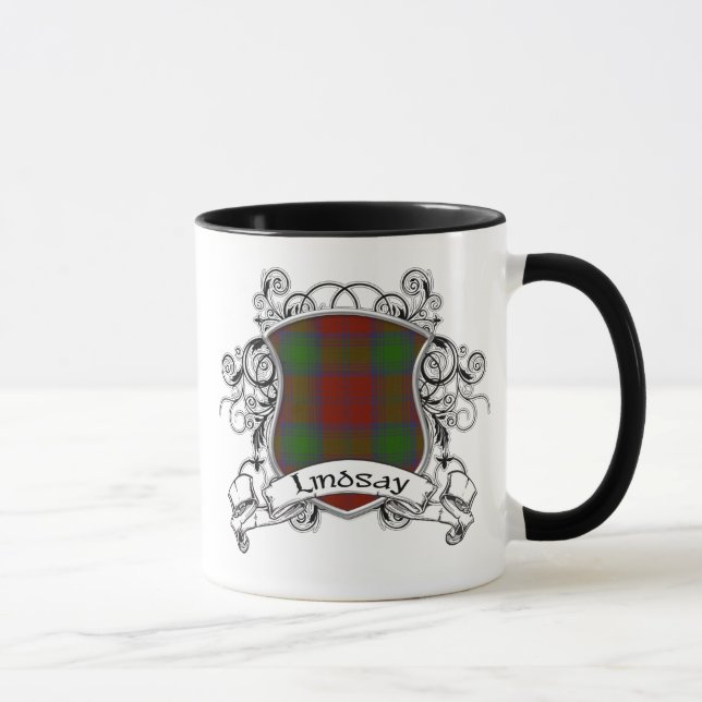 Lindsay Tartan Shield Mugg (Höger)