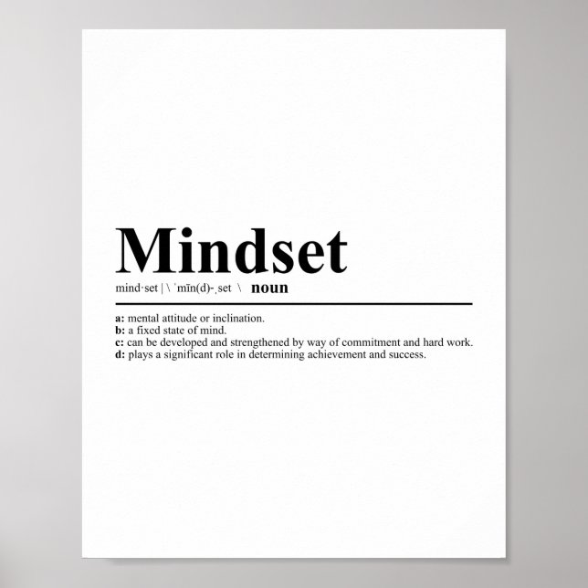 Lindsets definition | Motiveringsoffert Poster (Framsidan)