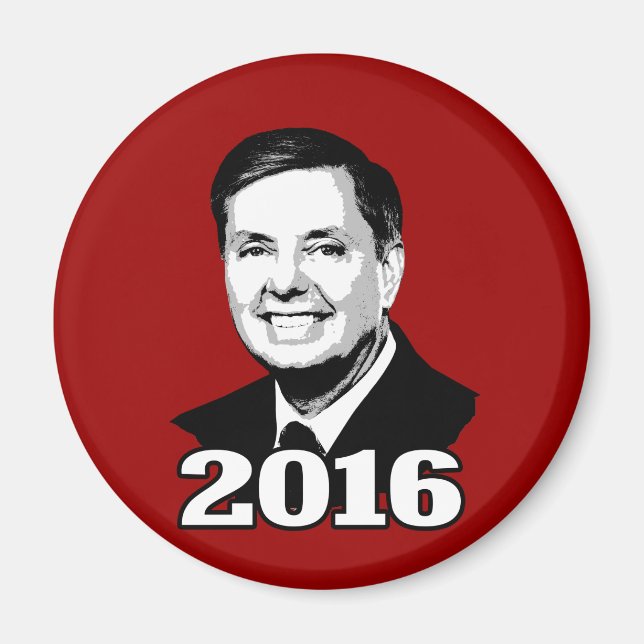 LINDSEY GRAHAM 2016 CANDIDATE MAGNET (Framsidan)