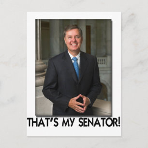 Lindsey Graham, det är min senator! Vykort