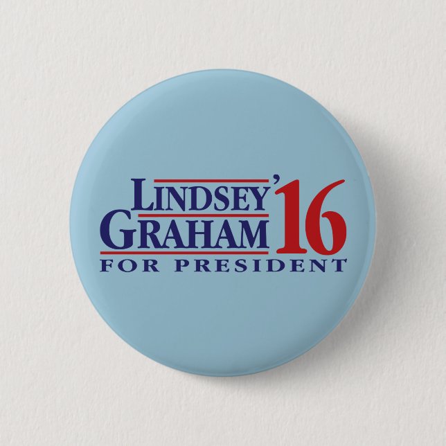 Lindsey Graham för president Knapp (Framsida)