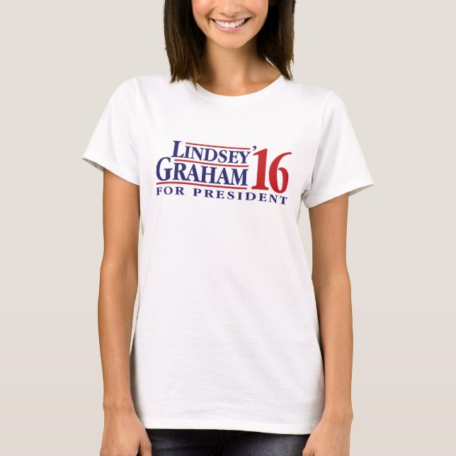 Lindsey Graham för president Tee Shirt (Framsida)