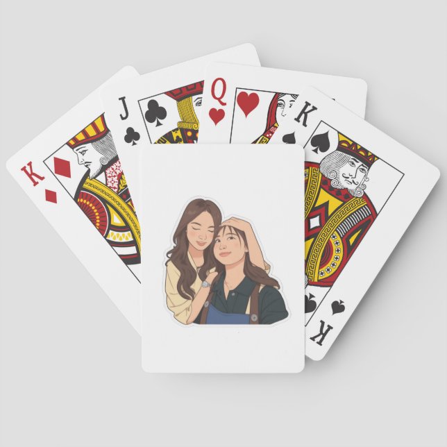 LinDy (GL par) Casinokort (Baksidan)