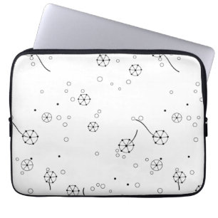 Line Art, Star Dust Electronics Bag Laptop Fodral