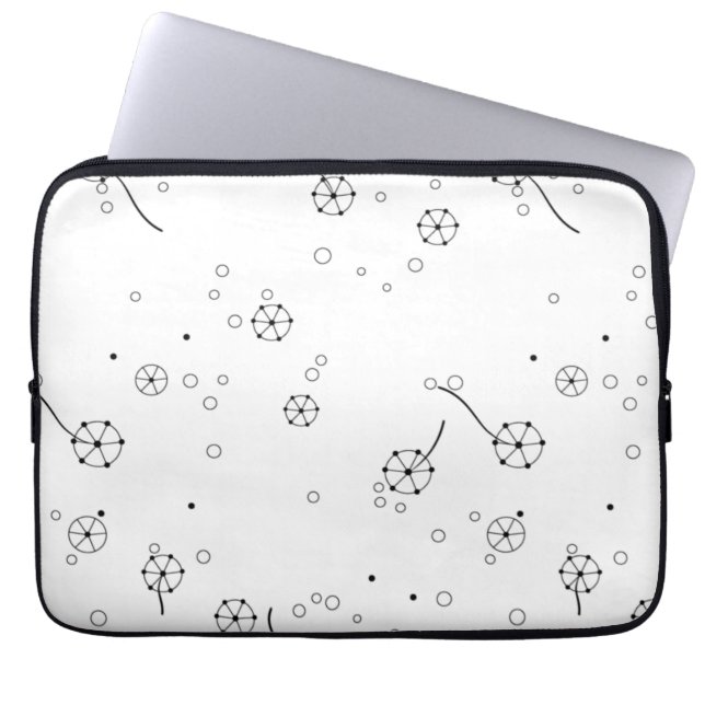 Line Art, Star Dust Electronics Bag Laptop Fodral (Framsidan)