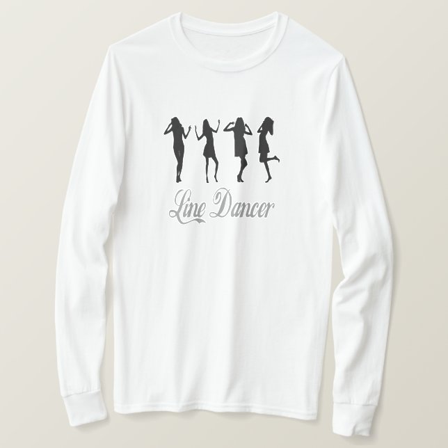 Line Dancer T Shirt (Design framsida)