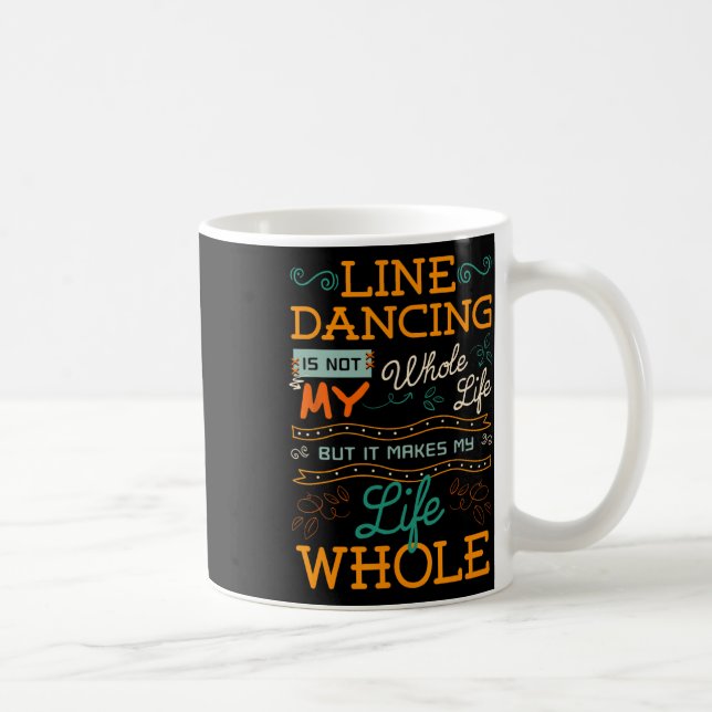 Line Dancing Choreographed Dance Teacher Group Dan Kaffemugg (Höger)