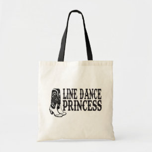 Line Dancing Cowboy Boots Cowgirl Land Music Tygkasse