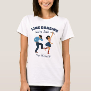 Line Dancing Cowboy och Cowgirl T-Shirt