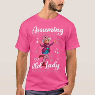 Line Dancing Funny Line Dance Grandma T Shirt