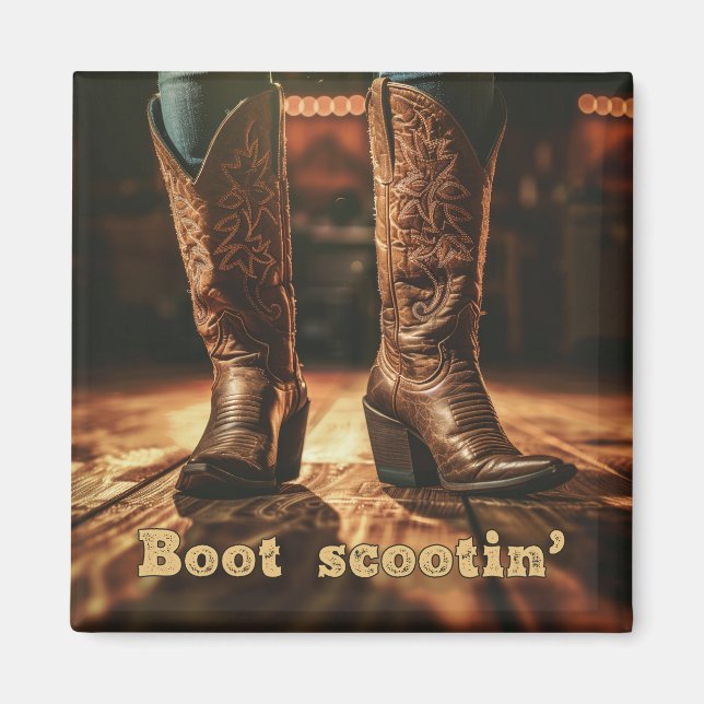 Line Dancing Gift Magnet (Framsidan)
