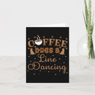 Line Dancing Group Dance Teacher Dancer Choreograp Kort