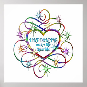 Line Dancing Makes Life Gnistra Poster