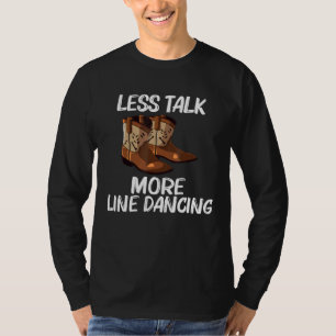 Line Dancing Manar Women Land Line Dance Rodeo T Shirt