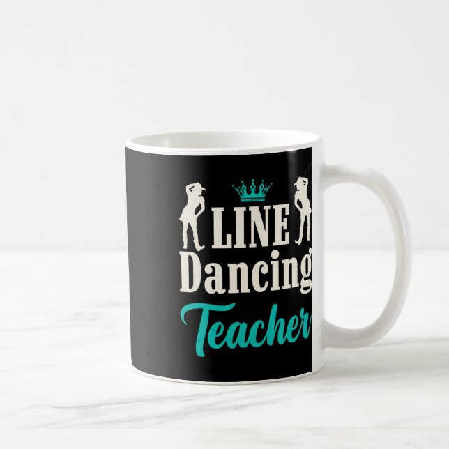 Line Dancing Teacher Kaffemugg (Höger)