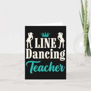 Line Dancing Teacher Kort