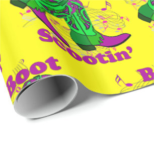 Line Dancing Western CowboyBoots Boot Scootin' Presentpapper