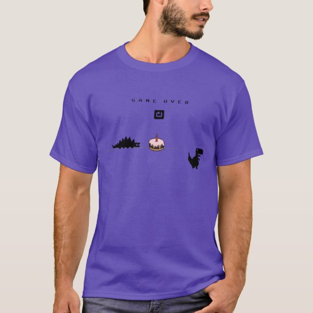 Line Djur Månne gåva T Shirt (Framsida)
