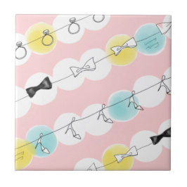 Line Line Ribbon Shoes Kakelplatta