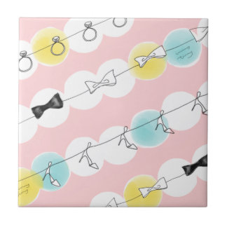 Line Line Ribbon Shoes Kakelplatta