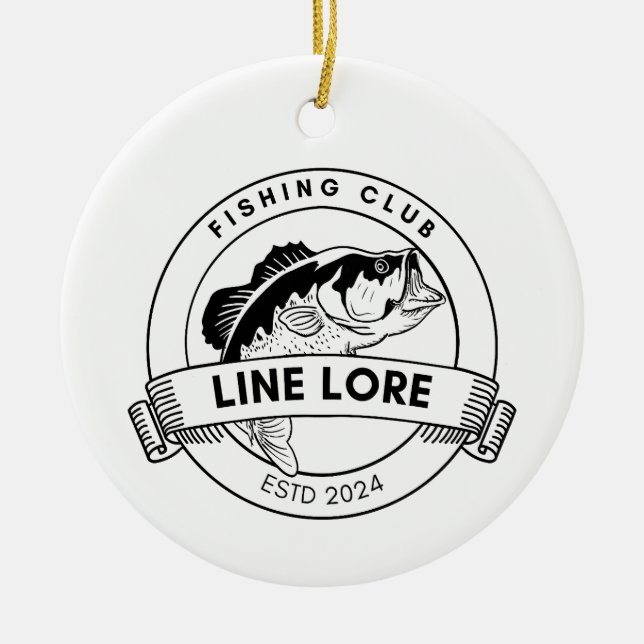 Line Lore Julgransprydnad Keramik (Framsidan)
