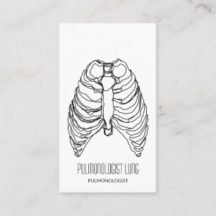Line Lung pulmonolog doktor Visitkort