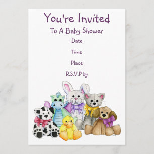 Line Upbaby showerinbjudan Inbjudningar