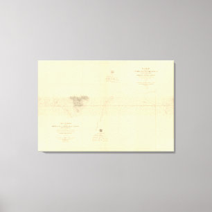 Linea Divisoria Entre Mexico 7 Canvastryck