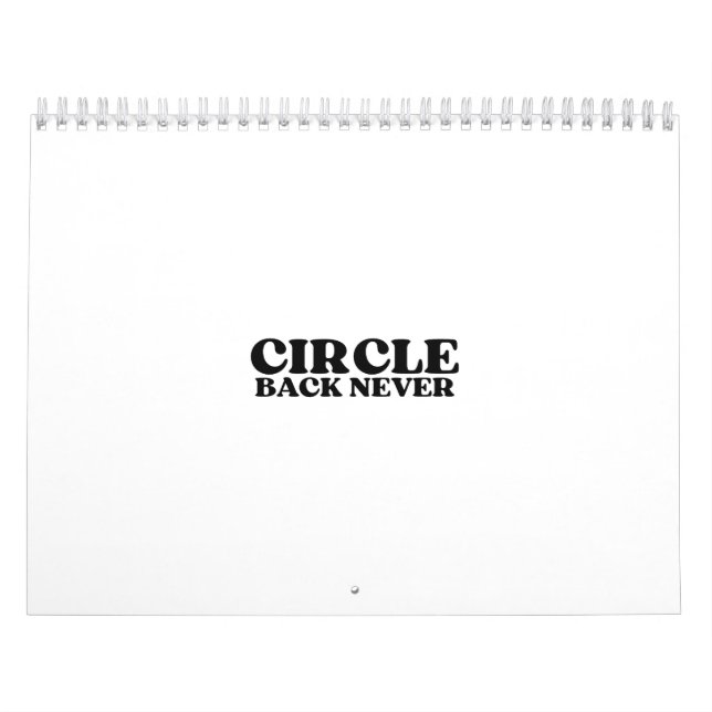 Linear Architecture | Circle Back Never Visual  Kalender (Omslag)