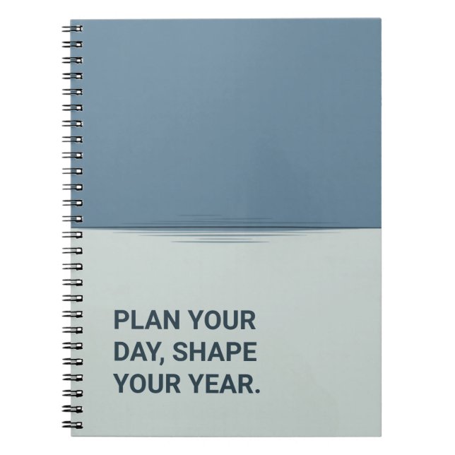 Linear Horizon Modern Cover Art Anteckningsbok (Framsidan)