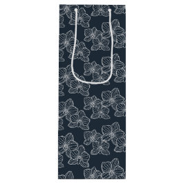 Linear Orchid | Botanical Floral Charcoal