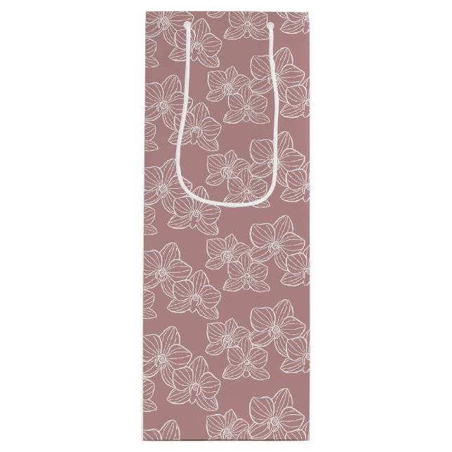 Linear Orchid | Botanical Floral Dusty Pink (Framsidan)