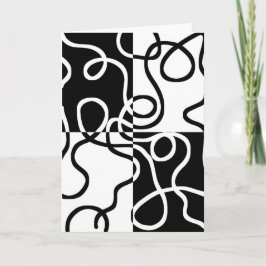 Linear Persuasion II: Abstrakt Black & White Kort