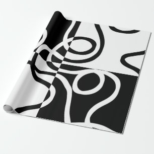 Linear Persuasion II: Abstrakt Black & White Presentpapper