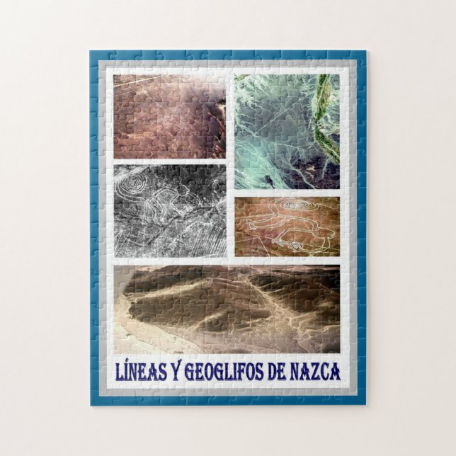 Líneas y Geoglifos De Nazca - Peru - Pussel (Vertikal)