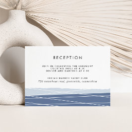 Lineation Reception Enclosure Card | Skiffer Inbjudningar