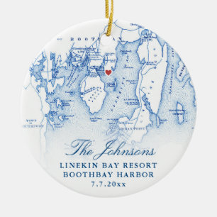 Linekin Bay Resort Karta Newlyted First jul Julgransprydnad Keramik