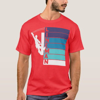 Lineman Electrician Upper Line Electro T Shirt