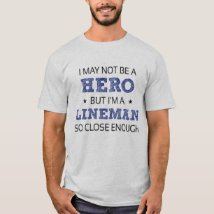 Lineman Humor Novelty T Shirt